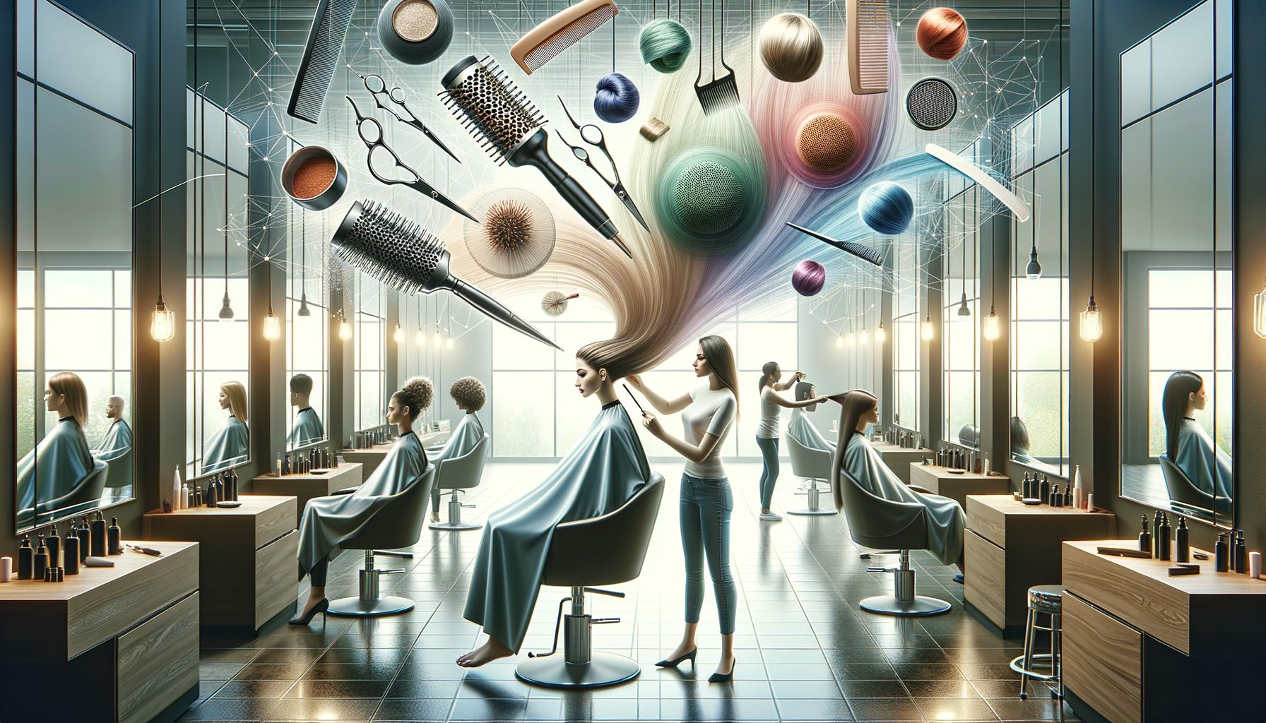 Techniki stylizacji wykorzystywane w Shade Salon